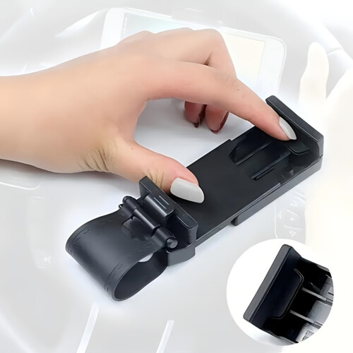 (Black) Quality Adjustable Car Phone Holder 2
