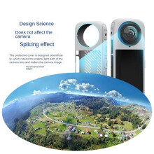 Siliconen Beschermset voor X4 Body Siliconen Hoesje X4 Lenskit Sportcamera Beschermende Accessoires Zwart