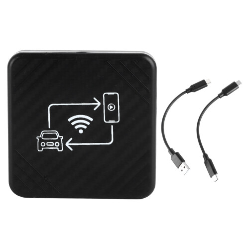 Adattatore Wireless Carplay Android Auto 7x7x1cm Bluetooth 5.0 2