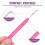 Creative Hat Sweater Kit Purple Plastic for Home Crafting 1Set 3