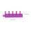Creative Hat Sweater Kit Purple Plastic for Home Crafting 1Set 5