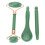 Set di rulli Jadestone gua sha a doppia testa verde 13