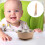 Silikon-Babyschüssel-Set mit Edelstahleinsatz, 3-teilig 4