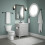 Porte-papier toilette mural pivotant noir mat 5