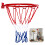 Metal & PP Basketball Rim - Weatherproof for Schools 9