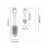 3pcs Baby Bottle Brush Kit - Soft Bristles 5