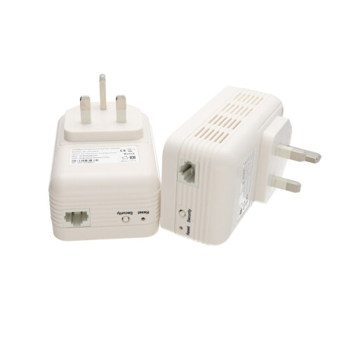 Newlink 200Mbps Mains PowerLine LAN Ethernet HomePlug Adapter DUAL 1