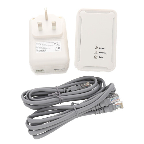 Newlink 200Mbps Mains PowerLine LAN Ethernet HomePlug Adapter DUAL 2