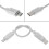 USB 3.1 Typ-C till Micro USB-kabel 480 Mbps 5