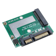 PCIe SSD -laajennuskortti mSATA - 2,5 tuuman SATA III -liitännälle