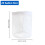 Multifunctional Mesh Laundry Bag with Zipper, 20 Gallon, 220μm Nylon, White 8