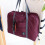ANMUYUM Πτυσσόμενη τσάντα Duffel για γυναίκες – Κρασί, 19x13x6 ίντσες, Χειραποσκευή & 3