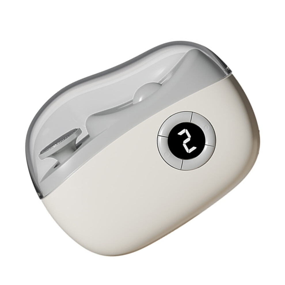 Electric Nail Clipper and File with Light 3 Speeds
