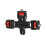 Supporto triplo in alluminio per action camera, telefono e LED 1