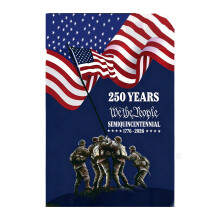 Bannière commémorative du 250e anniversaire des États-Unis d'Amérique (depuis 1776), grande affiche en tissu pour décoration murale intérieure