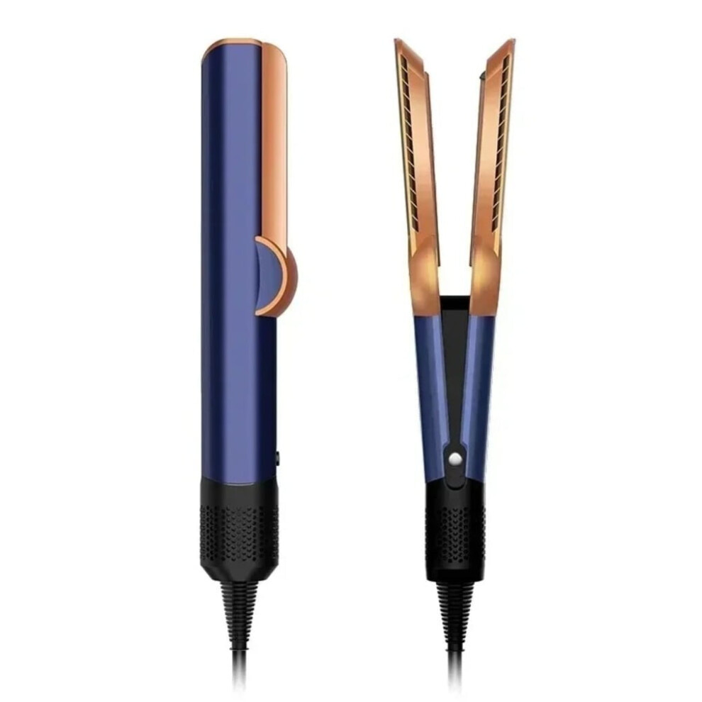 1. 2-IN-1 Professional Hair Dryer & Straightener, Negative Ion Flat Iron for Long-Lasting Styling