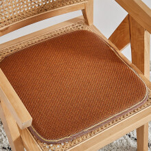 Geweven zitkussen in vintage stijl zonder achterkant voor bureau-, keuken- en eetkamerstoelen, 16x16 cm, 1 stuk