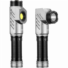 Lampe torche LED rechargeable ZCFlashlight, 1200 lumens, étanche, lampe tactique portable
