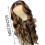Peruca Lace Front Ombré com Mechas em Cabelo Humano, 13x4, Pré-Desfiada, HD, Loiro Mel Ombré com Ondas Suaves, 66 cm (26 polegadas) 3