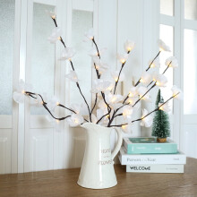 Soilse craobhacha phalaenopsis insamhalta 20 stiúir, solas te, soilse saoire agus maisiúcháin intí.