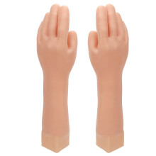 Guanti in silicone - Taglia unica, Colore pelle, Idratanti
