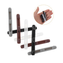 4Pairs Replacement Glasses Arm Sleeves Silicone Temple Tips with Comfortable Ear Cushions