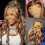 Peruca Lace Front Ombré com Mechas em Cabelo Humano, 13x4, Pré-Desfiada, HD, Loiro Mel Ombré com Ondas Suaves, 66 cm (26 polegadas) 7