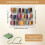 Stickgarn-Set mit 80 Farben, Spulen und Organizer 2