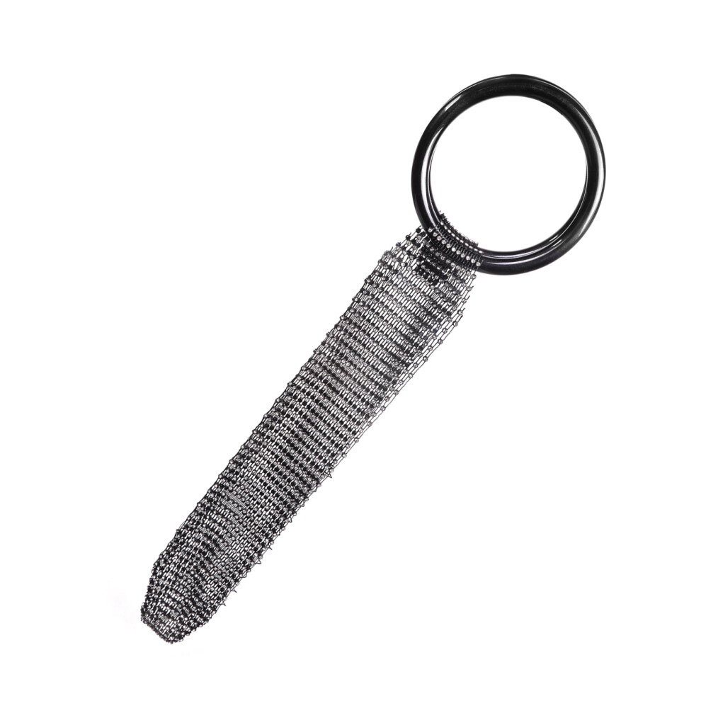 Elegant Crystals Embellished Sturdy Crystals Pouches Convenient for Cosmetic Organization and Bottle Carrying