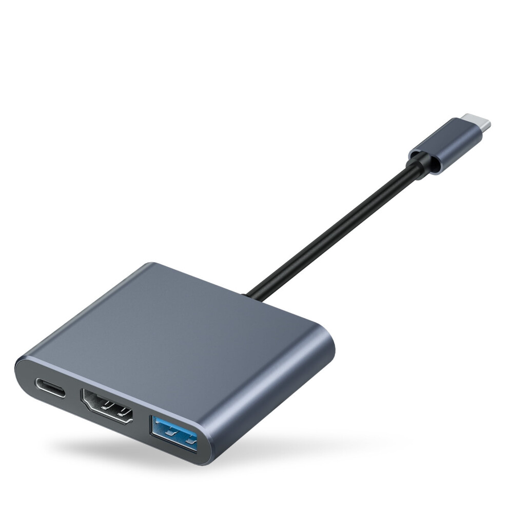 Usb-C Hub To Hdmi Adapter - 4K Video/Audio With Pd 100W/Usb 3.0 9027700054868