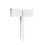 Metal Portable Door Lock for Double Doors White 2