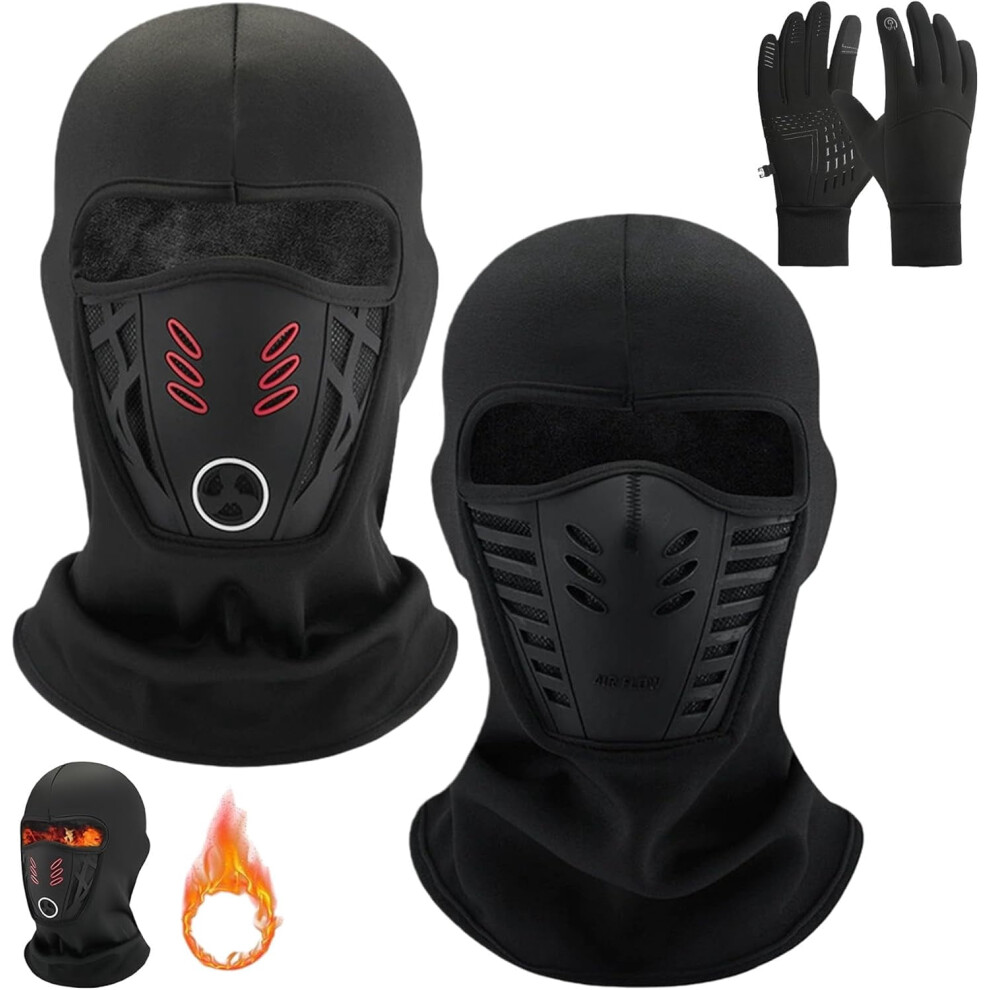 Winter Rider Warm Anti-Haze Balaclava Full Face Mask Â Windproof,Thermal & Breathable Ski Mask,Anti-Fog For Glasses 9027700057371