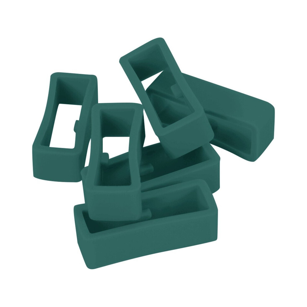 6Pcs 22Mm Silicone Watch Band Loops, Compatible With Smart Sport Watches Light 9422877901609
