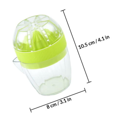 Presse-citron en plastique vert (2 pièces) 1