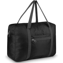 Mála taistil duffle do Spirit Airlines 17.7x12.6x6.3 orlach dubh