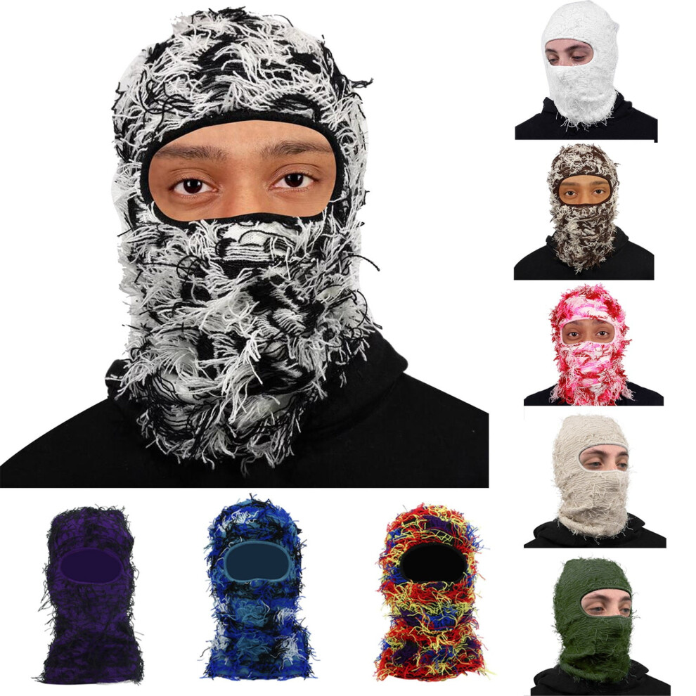Full Face Balaclava Thermal Hood Â Mint One Size, Compatible With Skiing, Snowboarding & Extreme Cold Green 9027700057357