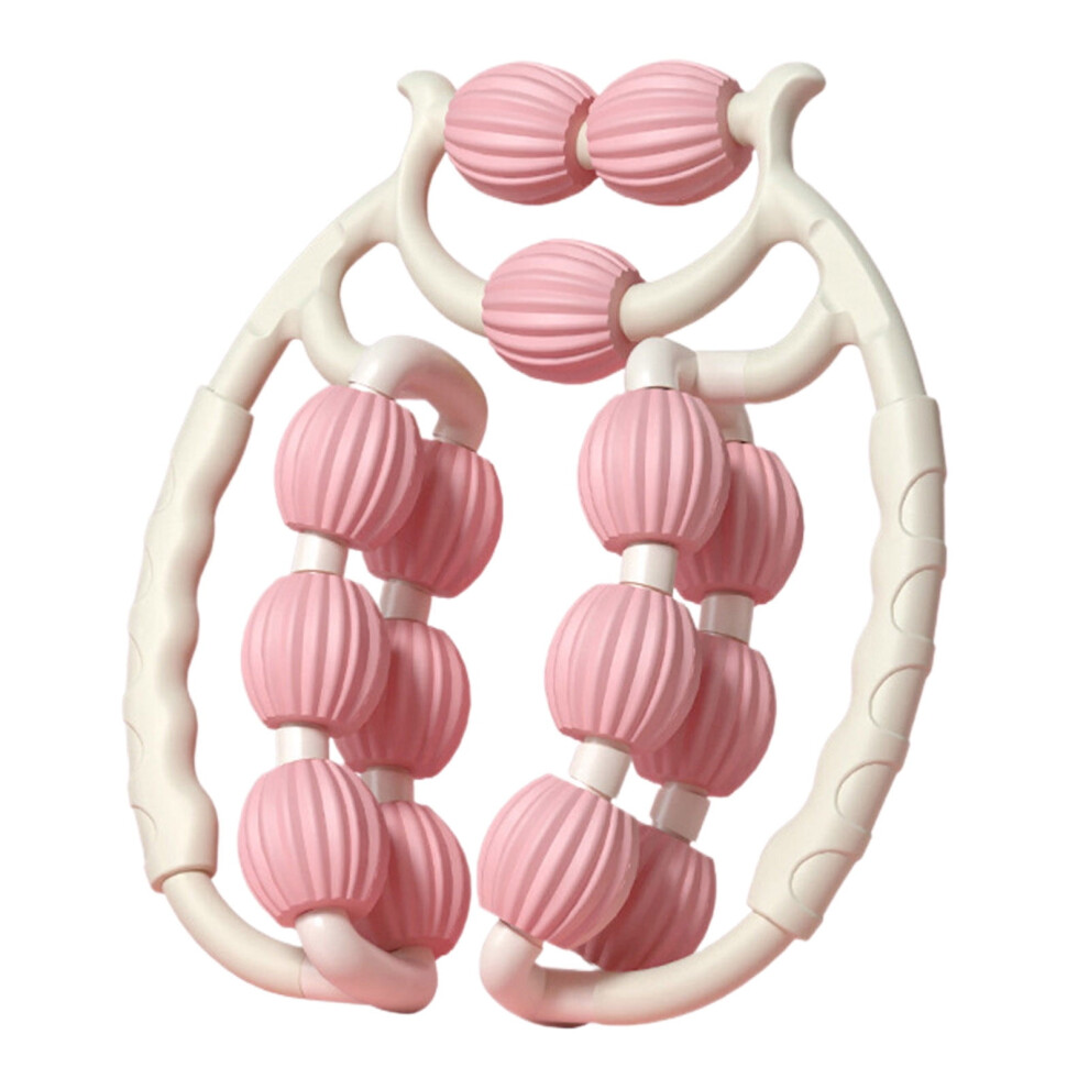 Cellulite Roller for Legs, Calf & Thigh Massager â Light Pink Ring Roller, Compatible with Yoga & Pilates