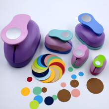 9/16/25mm Circle Round Hole Punch DIY Handmade Paper Scrapbooking Cutter Tool