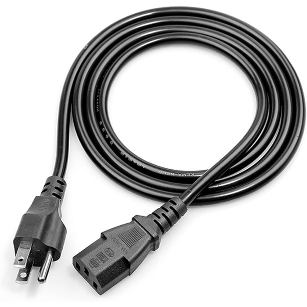 10Ft 3-Prong Ac Power Cord Compatible With Horizon, Bowflex, Sole E35/E55/F63/F80, Goplus Treadmills & More 9422877413447