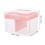 Double Layer Cosmetic Organizer Box Transparent 5
