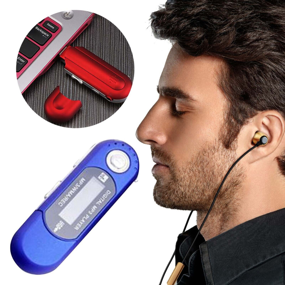 Usb Direct Plug In Mp3 Long Standby Memory Mp3 Dry Usb 4Gb/8Gb With Screen Battery Lyrics Display Mp3/Mp4 Player 9399596625027