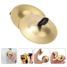 OULII finger cymbals assorted colors 2 pairs