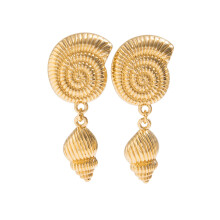 (50g) Glossy Sea Star Dangle Earrings for Party & Show