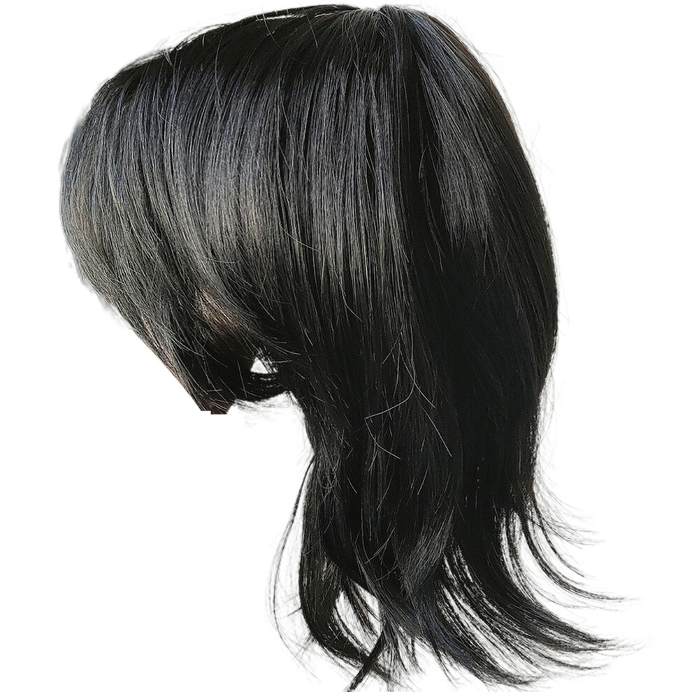 Penghui-Toys Fluffy Mullet Wig For Women & Men - 50 Chars