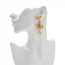 (9) Glossy Sea Star Dangle Earrings for Party & Show