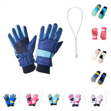 Kids' Insulated Snow Gloves 3-15Y, Waterproof Warm for Winter Sports & Extreme Cold Weather