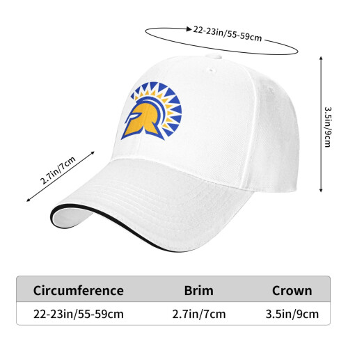 San Jose State University basebollkeps unisex1