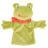 Marionnette à main grenouille - Taille unique peluche douce PP coton 2