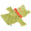Marionnette à main grenouille - Taille unique peluche douce PP coton 6