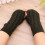 Warme Damen-Halbfingerfäustlinge, dicke Winterhandschuhe 1